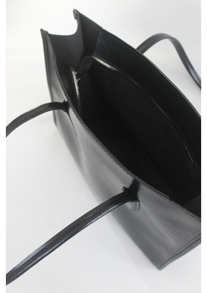 Gisse Omuz Çantası Kırışık Siyah indirimleri