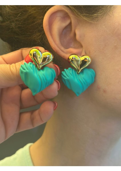 Kalpli Tasarım Kadın Küpe 5 cm fiyatları