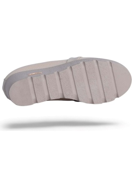 Esracan 2155 Krem Kadın Babet Ayakkabı fırsatları