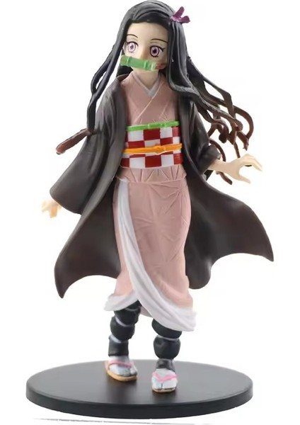 Kimetsu No Yaiba Aksiyon Figür 16 cm - Nezuko Kamado, Anime Koleksiyon Figürü modelleri