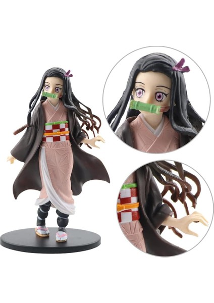 Kimetsu No Yaiba Aksiyon Figür 16 cm - Nezuko Kamado, Anime Koleksiyon Figürü indirimleri
