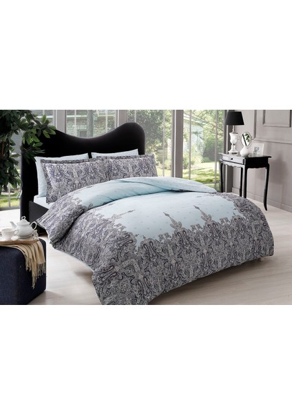 Dijital Saten Çift Kişilik Nevresim Takımı