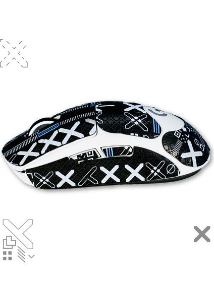 (Logi) Superlight 1 ve 2 - Grip Tape - Kaymaz Bant - Siyah modelleri