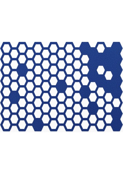 2 Adet Keçe Amerikan Servis Dikdörtgen Supla 33X44 Cm-Bal Peteği Desenli Supla modelleri