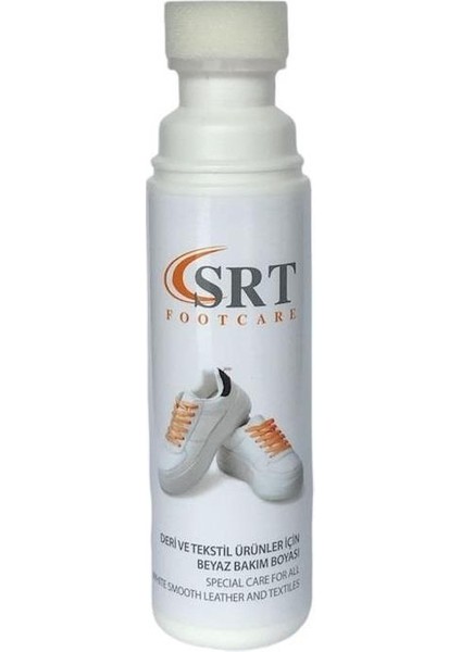 Spor Beyaz Deri ve Kumaş Ayakkabı Bakım Boyası 75 ml 1 Adet