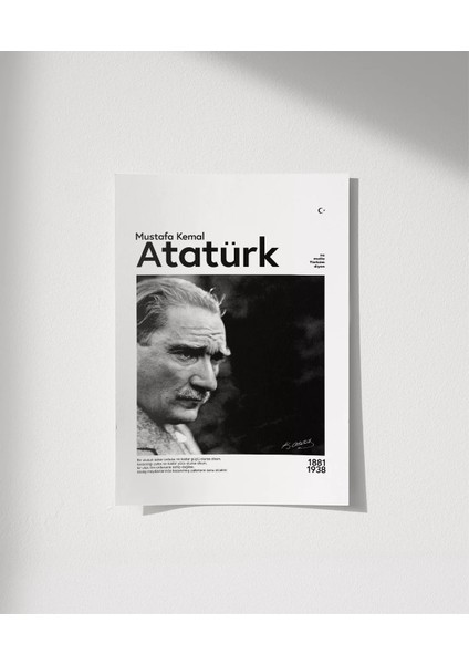 Çerçevesiz Poster Zafere Adanmış Bir Ömür
