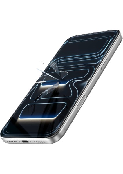 Apple iPhone 16 Pro Max Otomatik Kurulum Easyfit Hd Şeffaf Cam Ekran Koruyucu fiyatları