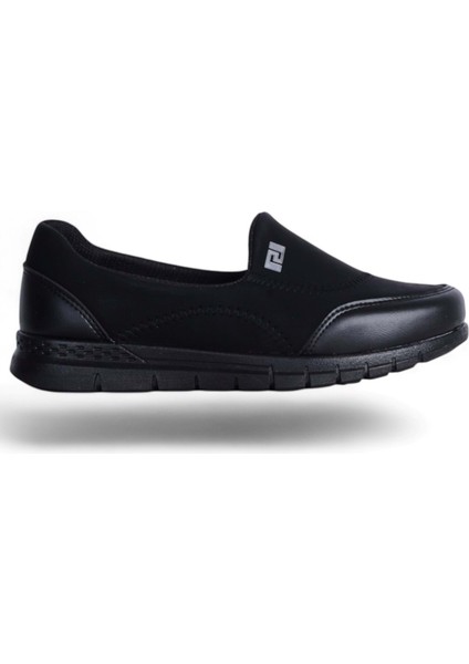 Ayzen 1258 Siyah Kadın Babet Ayakkabı