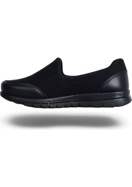 Ayzen 1258 Siyah Kadın Babet Ayakkabı modelleri