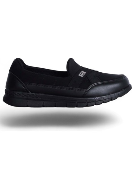 Ayzen 1261 Siyah Kadın Babet Ayakkabı