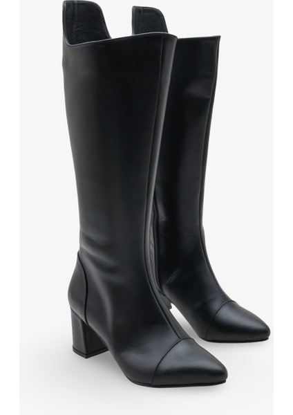 Elisse Kadın Topuklu Çizme Siyah fiyatları