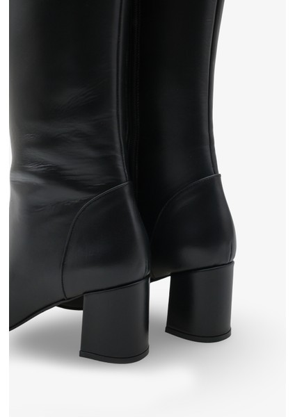 Elisse Kadın Topuklu Çizme Siyah modelleri