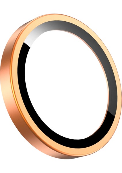 Apple iPhone 17 Pro & 17 Pro Max Bright Pvd Metal Kamera Lens Camı - Turuncu fiyatları