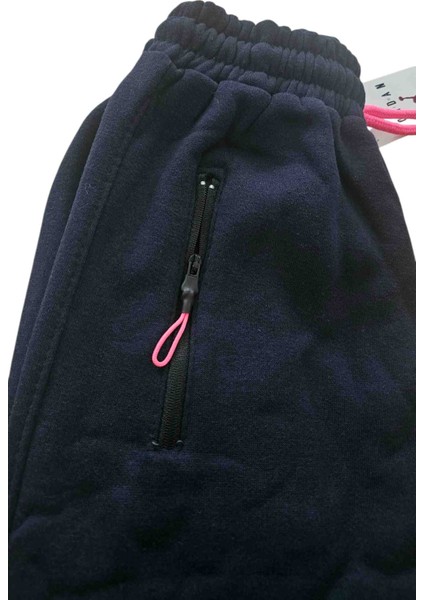 3 Ip Şardonlu Kalın Kışlık Kız Çocuk Okul Eşofman Altı fiyatları