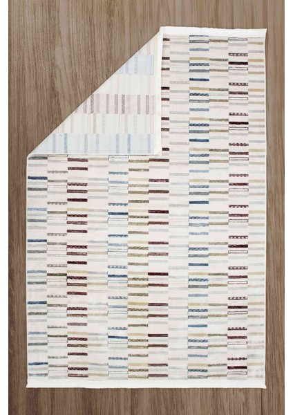 Aden Serina Vibe Kadife Dokuma Halı | Kaymaz Tabanlı | Makinede Yıkanabilir | Modern Halı | Krem | SRV02 fiyatları