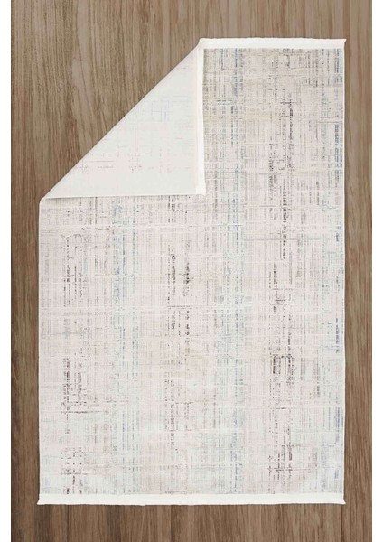 Serina Vibe Kadife Dokuma Halı | Kaymaz Tabanlı | Makinede Yıkanabilir | Modern Halı | Krem | SRV01 fiyatları