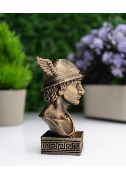 Hermes Büst Figür – Antik Yunan Mitolojisi Dekoratif Heykel modelleri