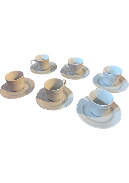 Porselen Kahve Fincanı Seti Takımı 6 Kişilik modelleri