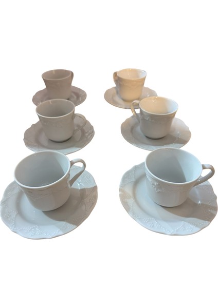 Porselen Kahve Fincanı Seti Takımı 6 Kişilik fırsatları
