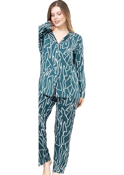 Premium Pamuklu Kumaş Kadın Pijama Takımı S/3xl modelleri