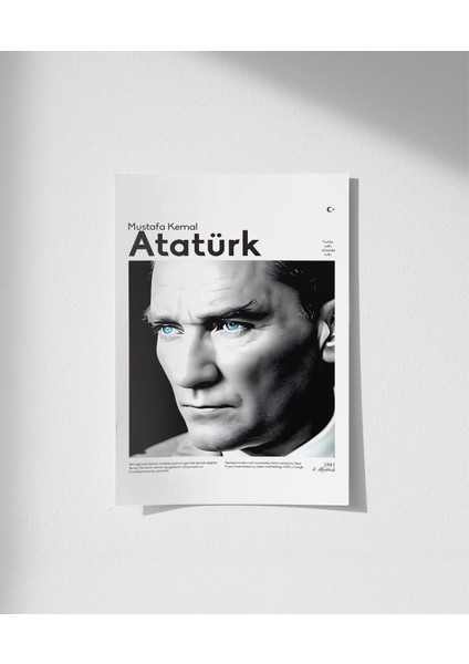 Çerçevesiz Poster Mavi Gözlerin Işığında