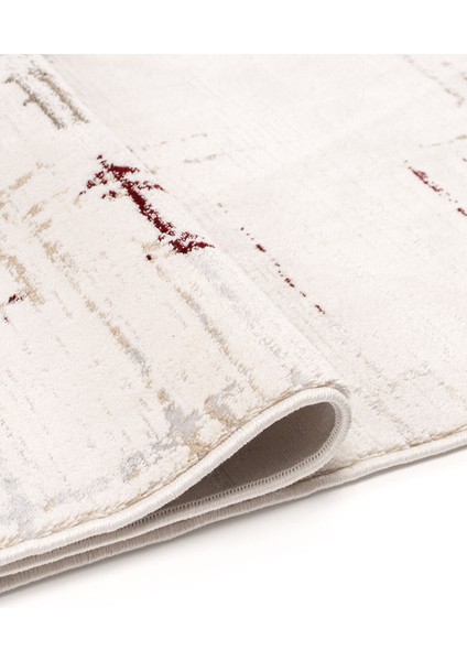 Serina Vibe Kadife Dokuma Halı | Kaymaz Tabanlı | Makinede Yıkanabilir | Modern Halı | Krem | SRV03 fırsatları
