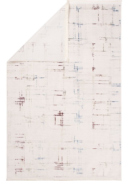 Serina Vibe Kadife Dokuma Halı | Kaymaz Tabanlı | Makinede Yıkanabilir | Modern Halı | Krem | SRV03 fiyatları