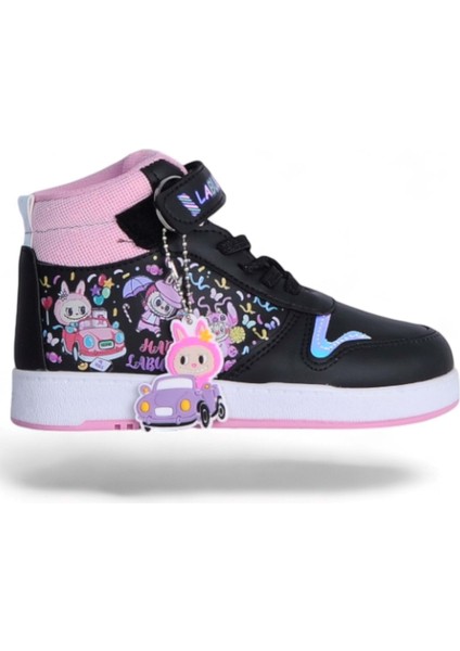 Prokids 4444 Siyah-Pembe Kız Çocuk Bot Ayakkabı fiyatları