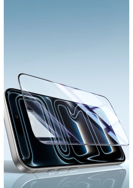 Apple iPhone 17 Pro Otomatik Kurulum Easyfit Hd Şeffaf Cam Ekran Koruyucu fırsatları