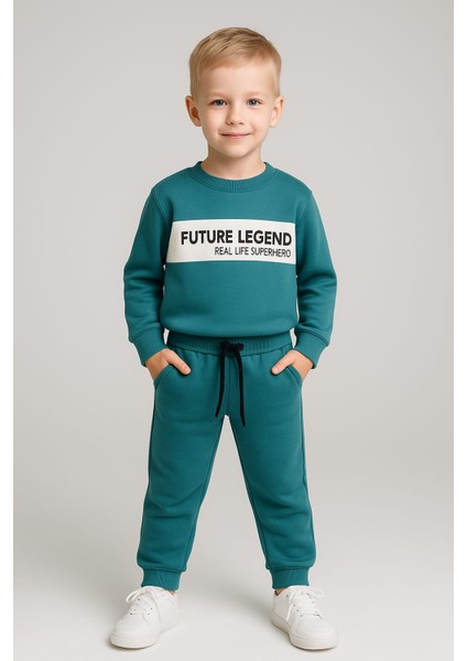Future Legend Baskılı Üç Ip Erkek Çocuk Takım