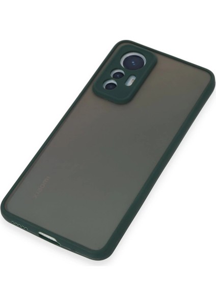 Xiaomi Mi 12 Lite Kılıf Montreal Silikon Kapak - YEŞIL-(5796) - M664R098-K80664 indirimleri
