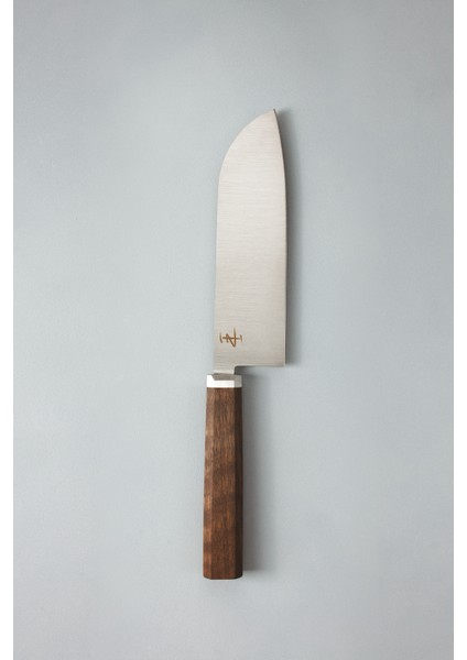 Pinnacle Serisi, Santoku Şef Bıçağı, 17 Cm, Amerikan Ceviz Sap, N690 Çelik