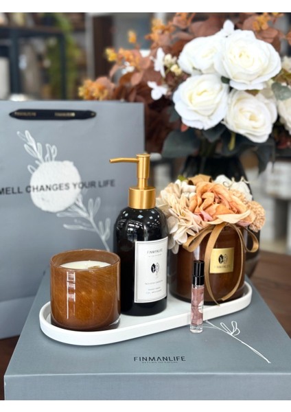 Tasarım Mumluk Seti-Amber fiyatları