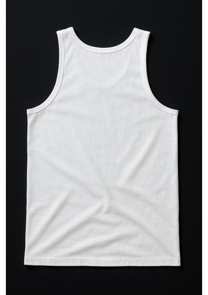 6'lı %100 Pamuklu Erkek Beyaz Askılı Atlet indirimleri