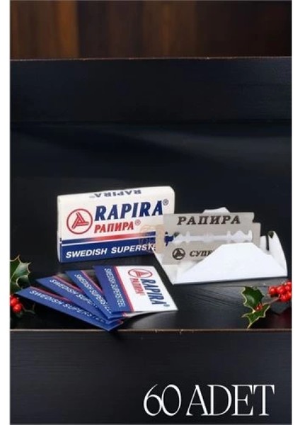 Rapira 60 Adet Yaprak Tıraş Jileti fiyatları