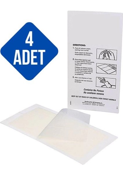 Tibtrap 4 Adet Pratik Fare Kapanı