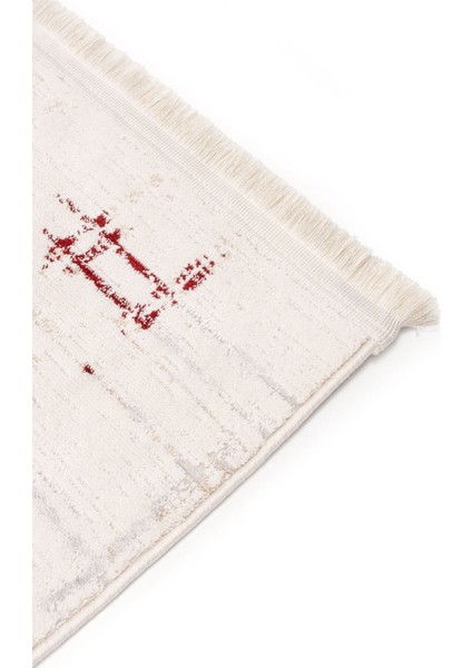 Serina Vibe Kadife Dokuma Halı | Kaymaz Tabanlı | Makinede Yıkanabilir | Modern Halı | Krem | SRV03 indirimleri