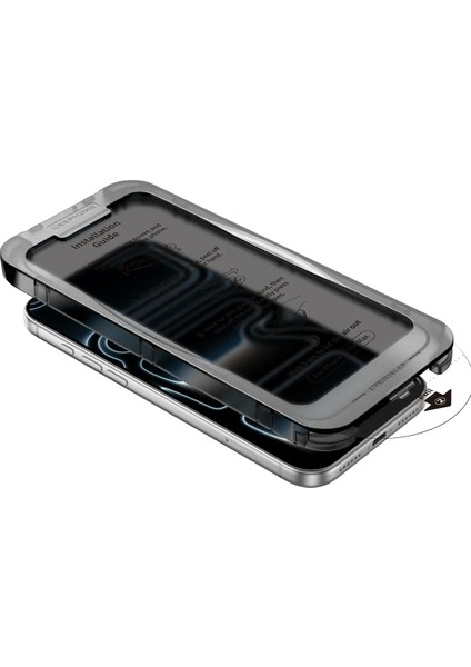 Apple iPhone 17 Pro Otomatik Kurulum Easyfit Hayalet Cam Ekran Koruyucu fiyatları