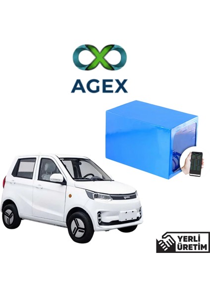 Yuki Amy 72 Volt 120 Ah Lifepo4 Batarya Bluetooth Özellikli (60