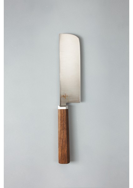 Pinnacle Serisi, Nakiri Şef Bıçağı 16 Cm, Amerikan Ceviz Sap, N690 Çelik