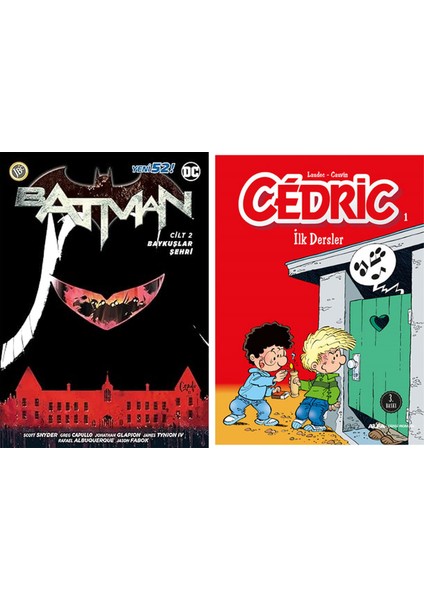 Batman Yeni 52 Cilt 2: Baykuşlar Şehri (Retro!) + Cedric 1