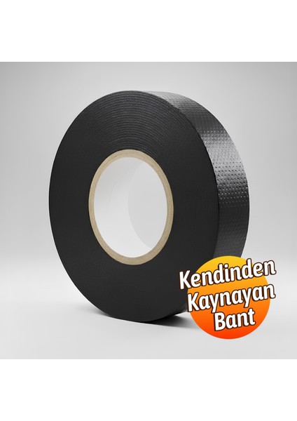 Siyah Kendinden Kaynayan Silikon Soğuk Sarma Eriyen Bant 19MM x 5m Tekli Hava Su Elektrik Izolasyonu fiyatları