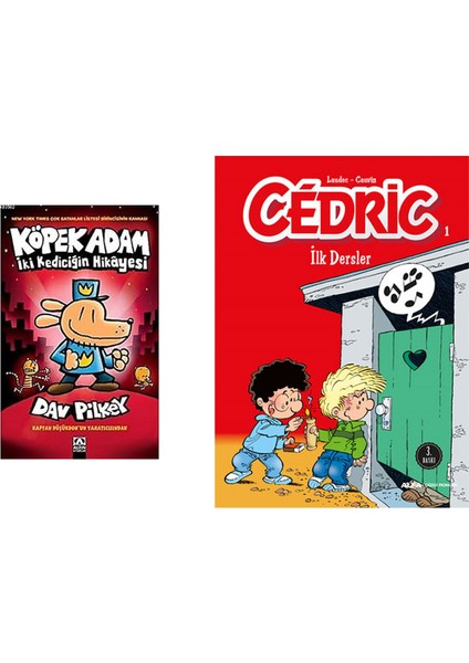 Köpek Adam- Iki Kediciğin Hikayesi: Dog Man A Tale Of Two Kitties + Cedric 1