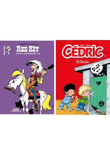 Red Kit – Toplu Albümleri 16 (Ciltli) + Cedric 1