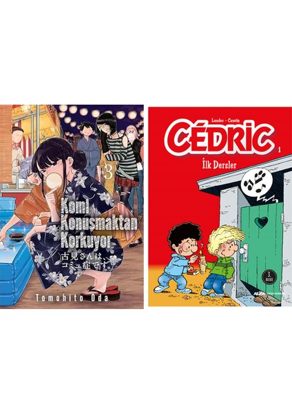 Komi Konuşmaktan Korkuyor Cilt - 3 + Cedric 1
