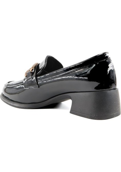 Miss Park Moda 161 K1014 Loafer Siyah Rugan Kadın Günlük Ayakkabı fırsatları