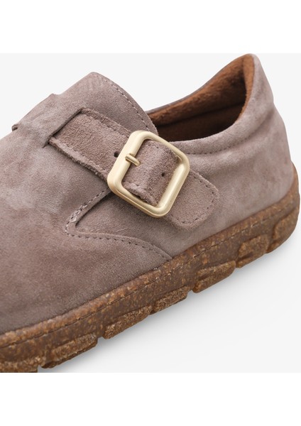 Tamia Kadın Hakiki Deri Günlük Ayakkabı Vizon Süet modelleri