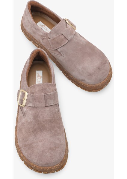 Tamia Kadın Hakiki Deri Günlük Ayakkabı Vizon Süet fırsatları