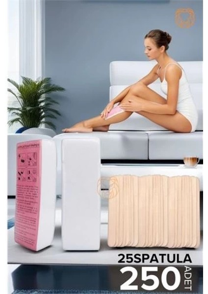 Spatulalı Ağda Bezi 250 Adet