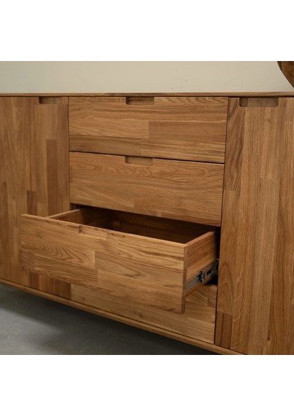 Jorvik Masif Ahşap Açık Ceviz Model Konsol fiyatları